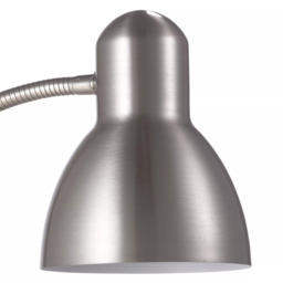 John Lewis Mykki LED Floor Lamp, Satin Nickel - thumbnail 4