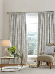 Laura Ashley Josette Pair Blackout Lined Pencil Pleat Curtains - thumbnail 1