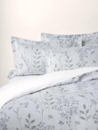 John Lewis Ellesmere Linen/Cotton Blend Jacquard Bedding - thumbnail 1