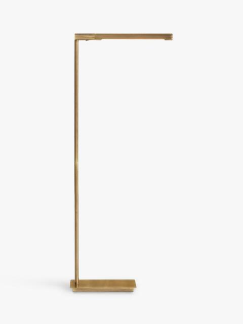 Pottery Barn Lawrence Floor Lamp, Vintage Brass - image 1