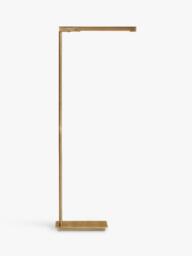 Pottery Barn Lawrence Floor Lamp, Vintage Brass - thumbnail 1