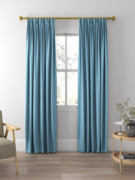 Designers Guild Pampas Made to Measure Curtains or Roman Blind, Aqua - thumbnail 5