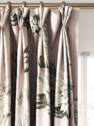 Clarke & Clarke Roseraie Made to Measure Curtains & Roman Blind, Blush - thumbnail 6