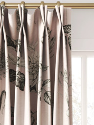 Clarke & Clarke Roseraie Made to Measure Curtains & Roman Blind, Blush - thumbnail 4