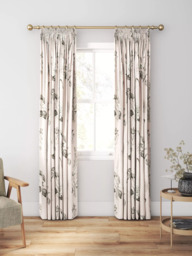 Clarke & Clarke Roseraie Made to Measure Curtains & Roman Blind, Blush - thumbnail 3