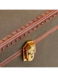 WOLF Ida Trunk Jewellery Box, Khaki - thumbnail 5