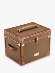 WOLF Ida Trunk Jewellery Box, Khaki - thumbnail 2