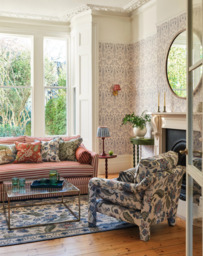 John Lewis x Sanderson Pamir Garden Cushion - thumbnail 6