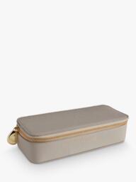 Monica Vinader Zipped Jewellery Box, Grey