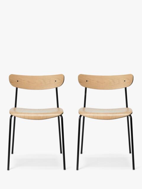 The Conran Shop Orby Dining Chair, Oak, Set of 2 - image 1
