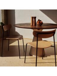 The Conran Shop Orby Dining Chair, Oak, Set of 2 - thumbnail 4