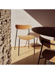The Conran Shop Orby Dining Chair, Oak, Set of 2 - thumbnail 2