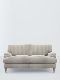 John Lewis Otley Medium 2 Seater Sofa, Light Leg, Ticking Stripe Green Version 2 - thumbnail 5