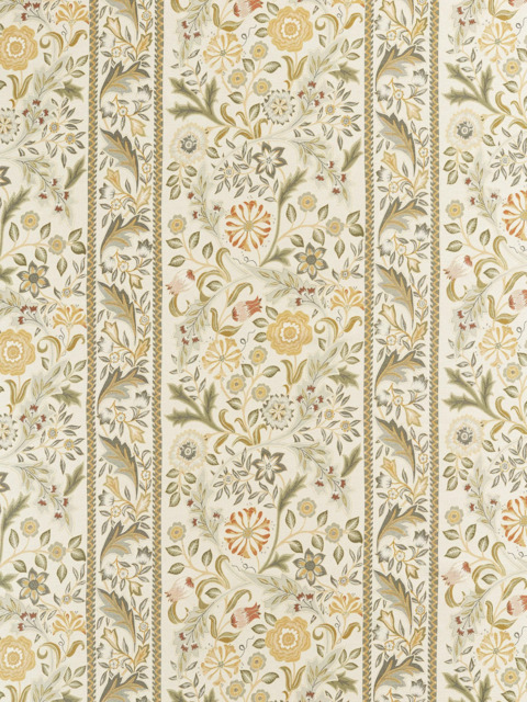 Morris & Co. Wilhelmina Weave Made to Measure Curtains or Roman Blind, Linen - image 1