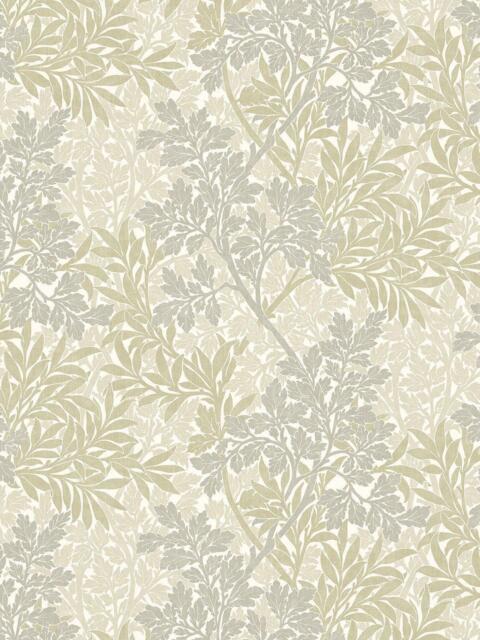 William Morris At Home Foliage Made to Measure Curtains or Roman Blind, Barley - image 1