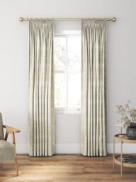 William Morris At Home Foliage Made to Measure Curtains or Roman Blind, Barley - thumbnail 3