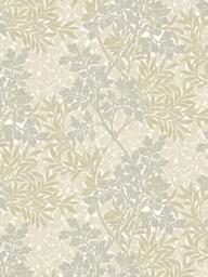 William Morris At Home Foliage Made to Measure Curtains or Roman Blind, Barley - thumbnail 1