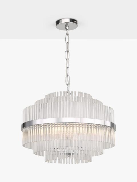 John Lewis Shimminista 3 Tiered Pendant Ceiling Light - image 1