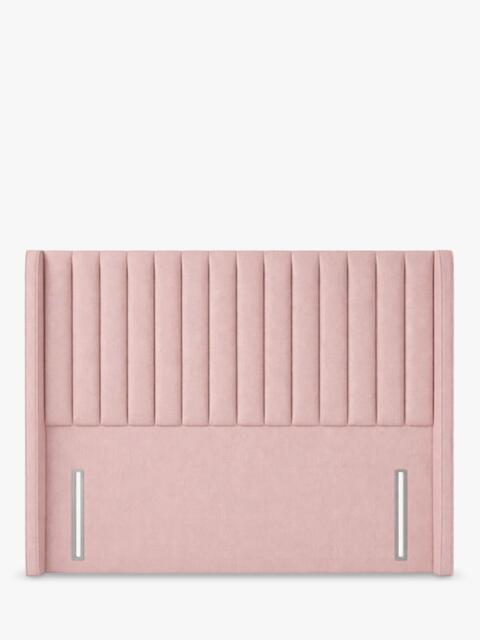 John Lewis Belgravia Winged Full Depth Upholstered Headboard, Double
