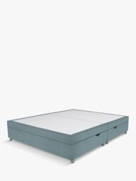 John Lewis Non-Sprung Upholstered Ottoman Storage Divan Base, Double - thumbnail 1