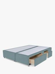 John Lewis Non-Sprung Upholstered Continental 2+2 Drawer Divan Base, Super King Size - thumbnail 2