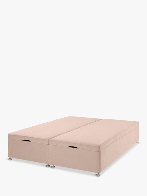 John Lewis Padded Top Upholstered Ottoman Storage Divan Base, Double - image 1