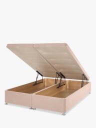 John Lewis Padded Top Upholstered Ottoman Storage Divan Base, Double - thumbnail 2
