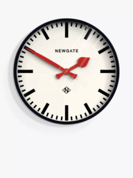 Newgate Clocks Putney Wall Clock, 45cm, Black - thumbnail 1