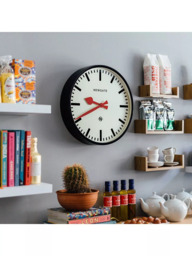 Newgate Clocks Putney Wall Clock, 45cm, Black - thumbnail 3
