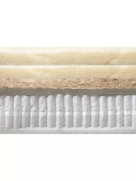 Hypnos Luxury Supreme No.3 Pocket Spring Mattress, Medium/Firm Tension, Small Double - thumbnail 3