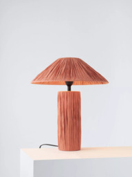 John Lewis Raffia Table Lamp - thumbnail 1