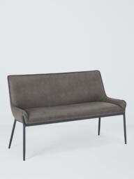 John Lewis Calgary Dining Bench, Mocha - thumbnail 1