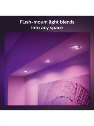 Philips Hue Centura Smart LED Recessed Ceiling Spotlight, Pack of 3, White - thumbnail 2