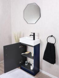 hib. Fusion Octagon Bathroom Mirror - thumbnail 4