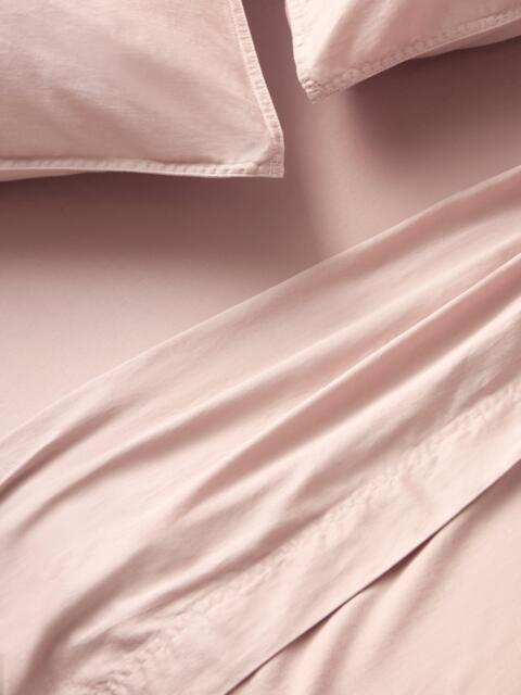 John Lewis Washed Organic Cotton Flat Sheet - image 1