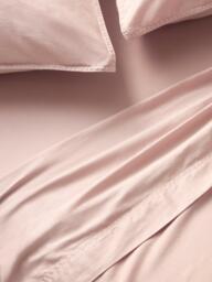 John Lewis Washed Organic Cotton Flat Sheet - thumbnail 1