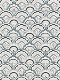 John Lewis Astra Embroidered Made to Measure Curtains or Roman Blind, Agave - thumbnail 1