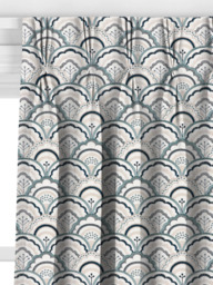 John Lewis Astra Embroidered Made to Measure Curtains or Roman Blind, Agave - thumbnail 6