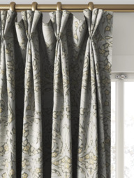 William Morris At Home Pimpernel Made to Measure Curtains or Roman Blind, Flint - thumbnail 6