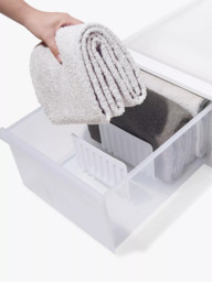 Like-it Drawer/Storage Box Dividers, Set of 3, White - thumbnail 3