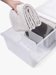Like-it Drawer/Storage Box Dividers, Set of 3, White - thumbnail 6