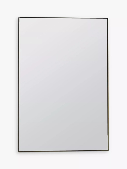 Gallery Direct Hurston Rectangular Metal Frame Wall Mirror - image 1
