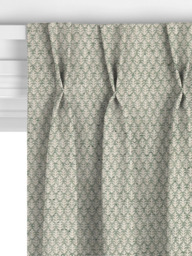John Lewis Elm Leaf Woven Made to Measure Curtains or Roman Blind, Myrtle Green - thumbnail 5