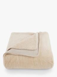 SHLEEP ShleepHalo™ Merino Knit Fleece Weighted Blanket, Sand