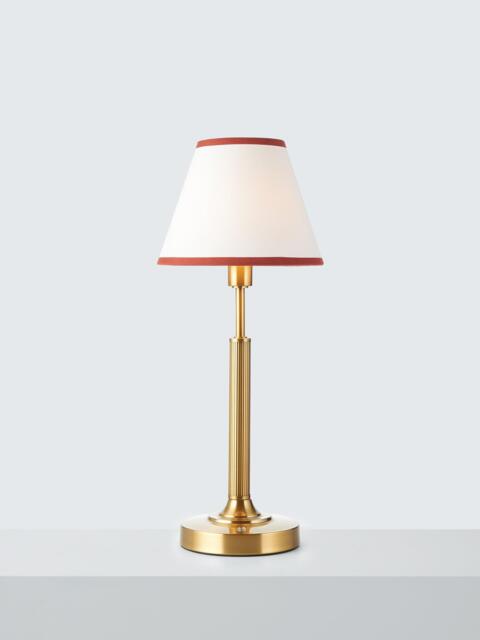 John Lewis Baily Large Rechargeable Table Lamp, Brass - image 1