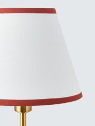 John Lewis Baily Large Rechargeable Table Lamp, Brass - thumbnail 3