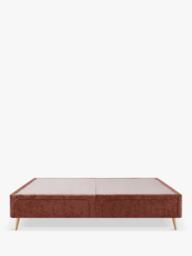 Silentnight Non-Sprung Upholstered 4 Drawer Slimline Divan Base, Double - thumbnail 3