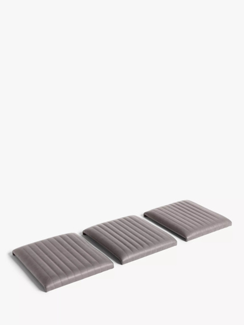 John Lewis Brooks II Bench Seat Pads, Mocha, Set of 3 - image 1