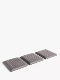 John Lewis Brooks II Bench Seat Pads, Mocha, Set of 3 - thumbnail 1