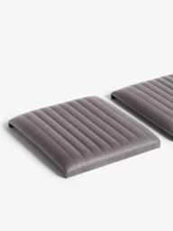 John Lewis Brooks II Bench Seat Pads, Mocha, Set of 3 - thumbnail 3